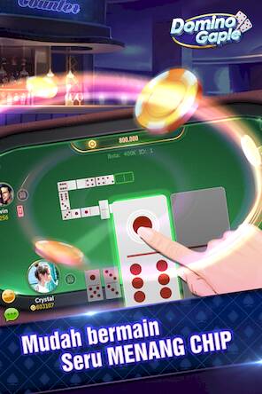 Скачать взломанную Domino Gaple Online [Много денег] MOD apk на Андроид