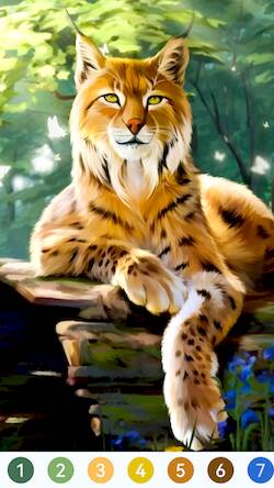 Скачать взломанную Animal Paint by Number Game [Мод меню] MOD apk на Андроид