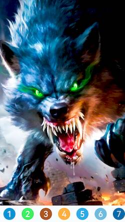 Скачать взломанную Animal Paint by Number Game [Мод меню] MOD apk на Андроид