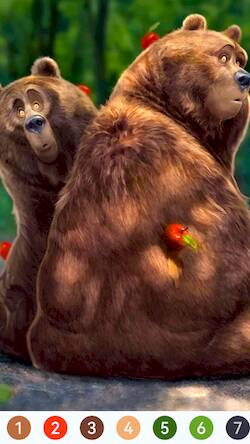 Скачать взломанную Animal Paint by Number Game [Мод меню] MOD apk на Андроид