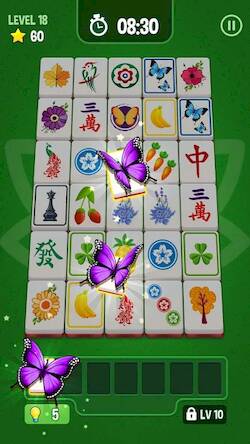 Скачать взломанную Mahjong Triple 3D -Tile Match [Много монет] MOD apk на Андроид