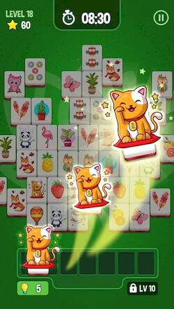 Скачать взломанную Mahjong Triple 3D -Tile Match [Много монет] MOD apk на Андроид