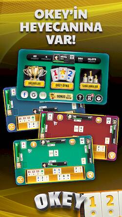 Скачать взломанную Okey - İnternetsiz [Много денег] MOD apk на Андроид
