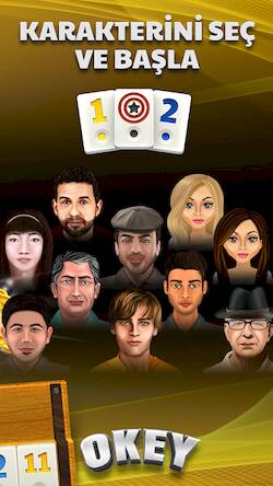 Скачать взломанную Okey - İnternetsiz [Много денег] MOD apk на Андроид