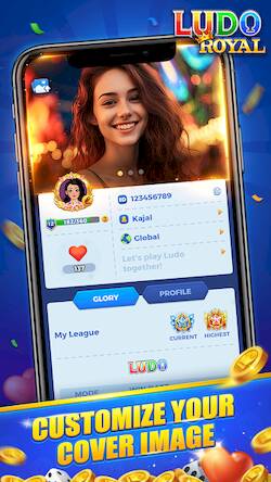 Скачать взломанную Ludo Royal - Happy Voice Chat [Мод меню] MOD apk на Андроид