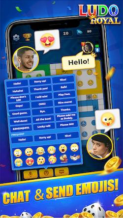 Скачать взломанную Ludo Royal - Happy Voice Chat [Мод меню] MOD apk на Андроид