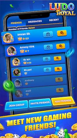 Скачать взломанную Ludo Royal - Happy Voice Chat [Мод меню] MOD apk на Андроид