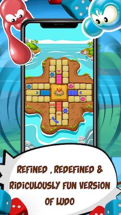 Скачать взломанную Ludo Smash - Blitz Battle [Много денег] MOD apk на Андроид