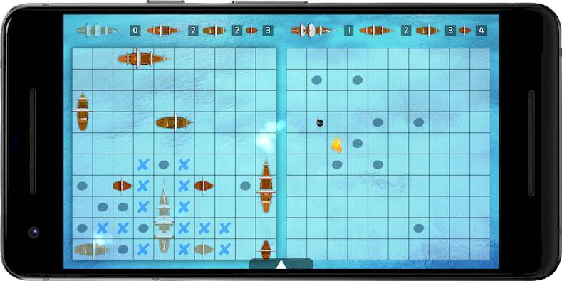 Скачать взломанную Морской бой [Бесплатные покупки] MOD apk на Андроид