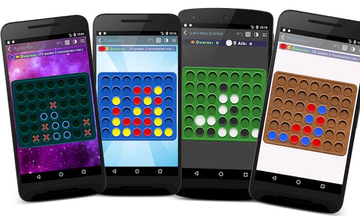 Скачать взломанную 4 in a row [Много монет] MOD apk на Андроид