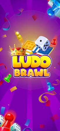 Скачать взломанную Ludo Brawl - PvP [Много денег] MOD apk на Андроид