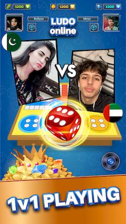 Скачать взломанную Ludo Online Dice Board Game [Много денег] MOD apk на Андроид