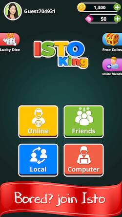 Скачать взломанную ISTO King - Ludo Game [Много монет] MOD apk на Андроид
