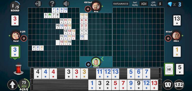 Скачать взломанную 101 Okey - İnternetsiz [Много денег] MOD apk на Андроид