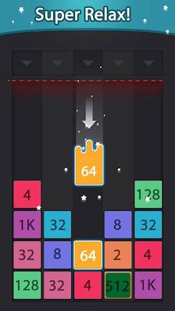 Скачать взломанную Merge block-2048 puzzle game [Мод меню] MOD apk на Андроид