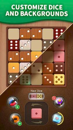 Скачать взломанную Dice Merge: Matchingdom Puzzle [Бесплатные покупки] MOD apk на Андроид