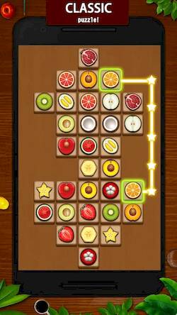 Скачать взломанную Плитка Connect 3D [Много монет] MOD apk на Андроид