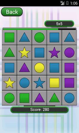Скачать взломанную Shape Swipe [Много монет] MOD apk на Андроид