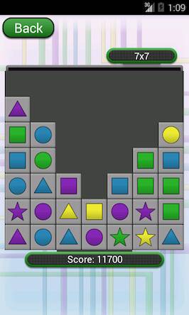 Скачать взломанную Shape Swipe [Много монет] MOD apk на Андроид