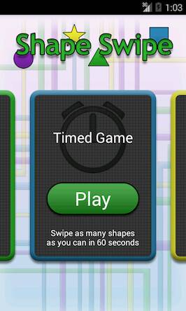 Скачать взломанную Shape Swipe [Много монет] MOD apk на Андроид