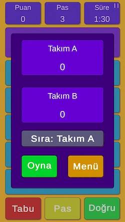 Скачать взломанную Taboo - İnternetsiz Tabu [Много денег] MOD apk на Андроид