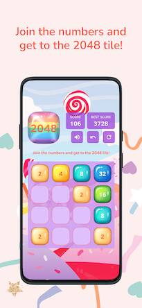 Скачать взломанную 2048 Crush [Мод меню] MOD apk на Андроид