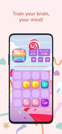 Скачать взломанную 2048 Crush [Мод меню] MOD apk на Андроид