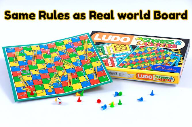 Скачать взломанную Snakes and ladders game Easy [Много монет] MOD apk на Андроид
