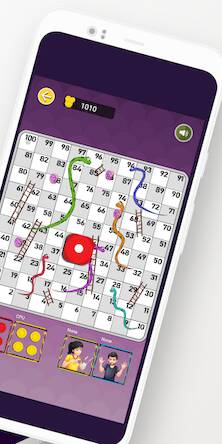 Скачать взломанную Snakes and ladders game Easy [Много монет] MOD apk на Андроид