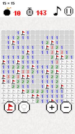 Скачать взломанную Minesweeper-Brain train puzzle [Бесплатные покупки] MOD apk на Андроид