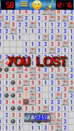 Скачать взломанную Minesweeper [Мод меню] MOD apk на Андроид