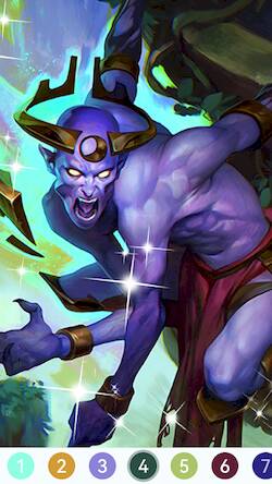Скачать взломанную Monster Paint by Number [Мод меню] MOD apk на Андроид