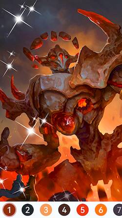 Скачать взломанную Monster Paint by Number [Мод меню] MOD apk на Андроид