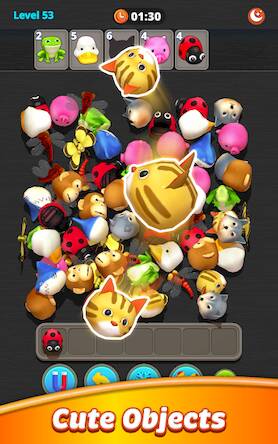 Скачать взломанную Toy Triple - Match Puzzle Game [Бесплатные покупки] MOD apk на Андроид