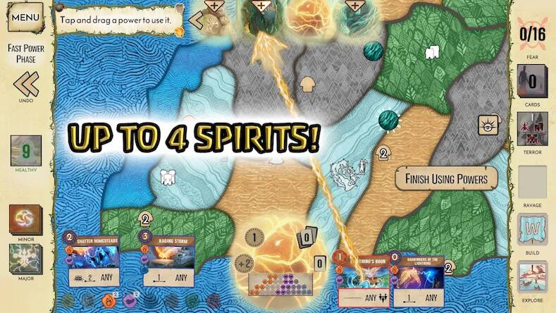 Скачать взломанную Spirit Island [Много денег] MOD apk на Андроид