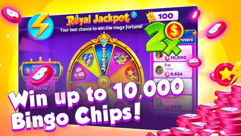 Скачать взломанную Bingo Bash: Бинго-игры онлайн [Много монет] MOD apk на Андроид