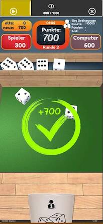 Скачать взломанную 10000 Dice Farkle King 3D [Много денег] MOD apk на Андроид