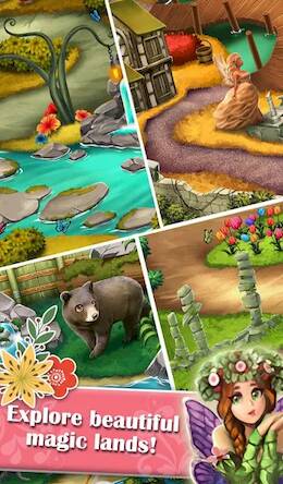 Скачать взломанную Mahjong Magic: Fairy King [Бесплатные покупки] MOD apk на Андроид