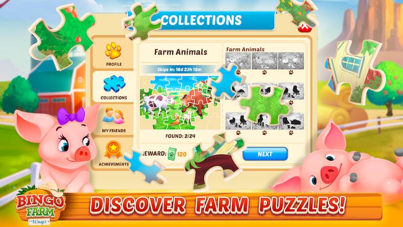 Скачать взломанную Bingo Farm Ways: Bingo Games [Бесплатные покупки] MOD apk на Андроид