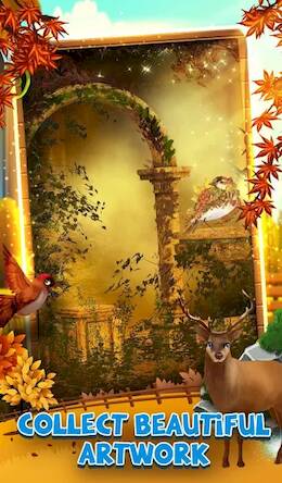 Скачать взломанную Mahjong: Autumn Leaves [Много денег] MOD apk на Андроид