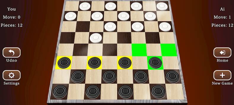 Скачать взломанную Checkers 3D [Много монет] MOD apk на Андроид