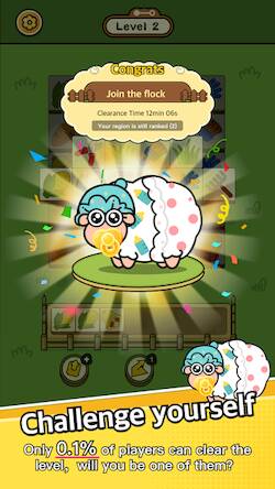 Скачать взломанную SheepNSheep: Match 3 Games [Бесплатные покупки] MOD apk на Андроид