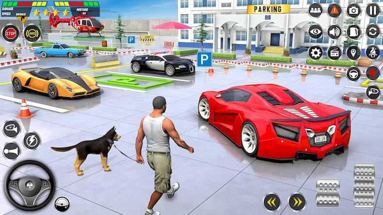 Скачать взломанную Parking Games :Car Driving Sim [Много монет] MOD apk на Андроид