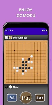 Скачать взломанную SOLOMOK - Gomoku [Много денег] MOD apk на Андроид