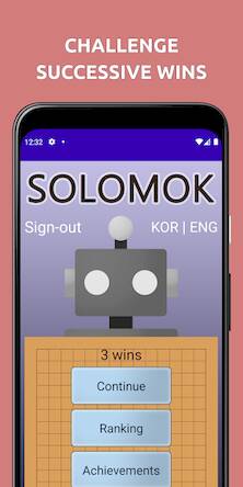 Скачать взломанную SOLOMOK - Gomoku [Много денег] MOD apk на Андроид