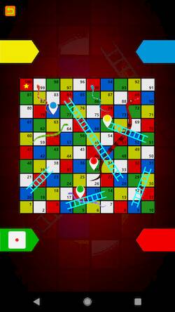Скачать взломанную Snake Ludo: Snake Ladder Game [Мод меню] MOD apk на Андроид