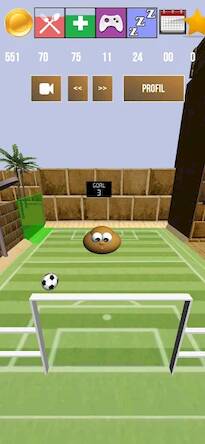 Скачать взломанную Potaty 3D Classic [Бесплатные покупки] MOD apk на Андроид
