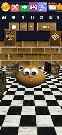 Скачать взломанную Potaty 3D Classic [Бесплатные покупки] MOD apk на Андроид