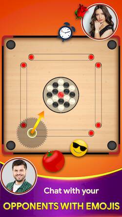 Скачать взломанную Carrom board game - Carrom Pro [Мод меню] MOD apk на Андроид