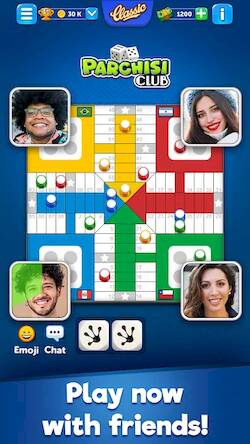 Скачать взломанную Parchis CLUB-Online Dice Game [Много денег] MOD apk на Андроид